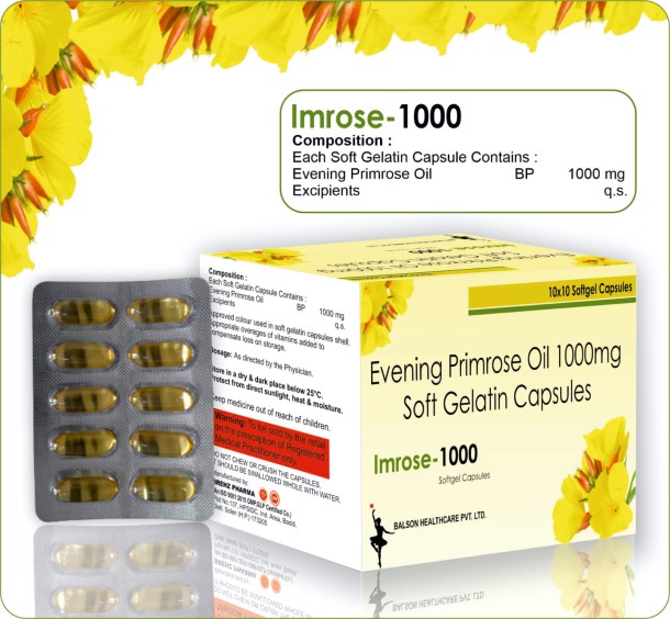 EVENING PRIMROSE OIL SOFT GEL CAPS